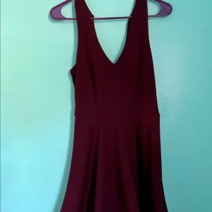 B. Smart Juniors Mahogany colored dress (size 7).